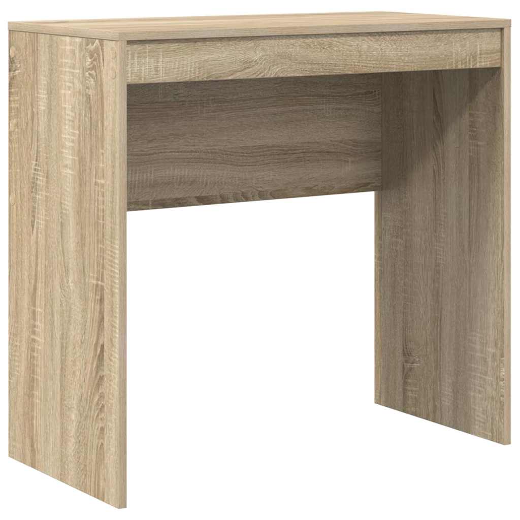 Skrivebord med opbevaring 2 pcs Sonoma eg 80 x 40 x 76 cm