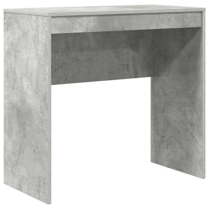 Skrivebord med opbevaring 2 pcs Beton Grå 80 x 40 x 76 cm