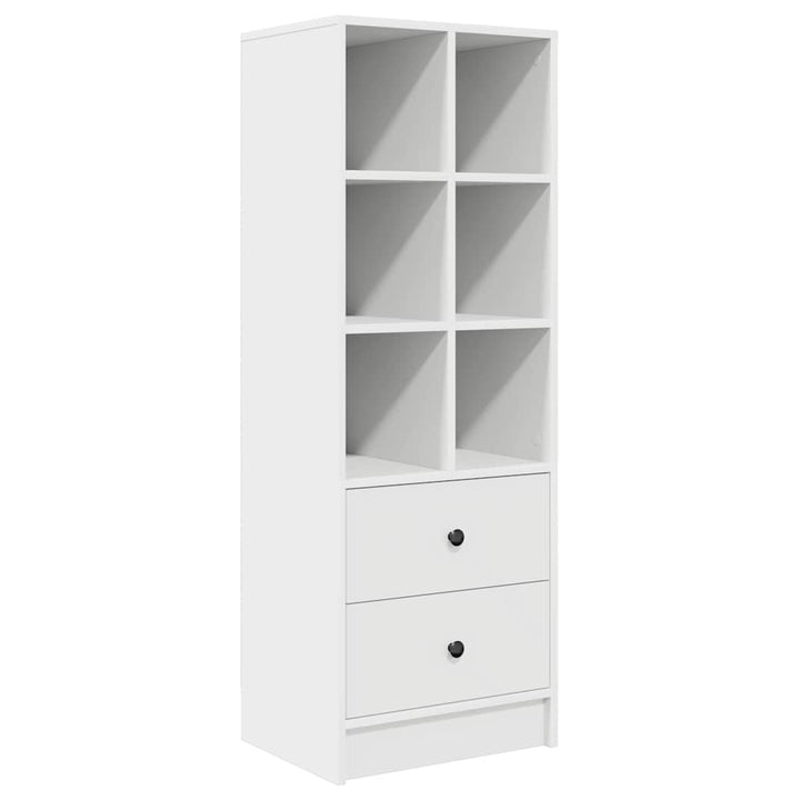 Skrivebord med opbevaring med skuffe 2 pcs Hvid 90 x 40 x 76 cm