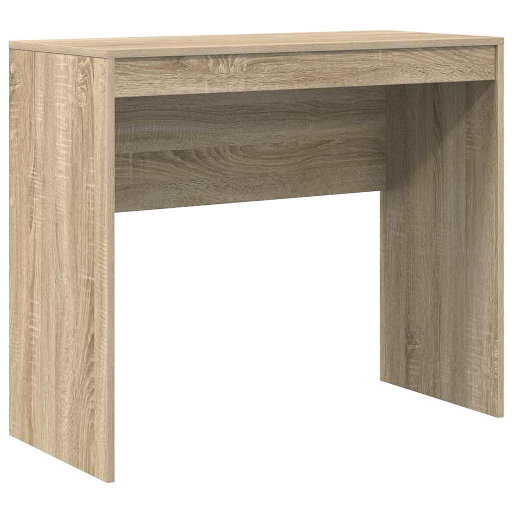 Skrivebord med opbevaring 2 pcs Sonoma eg 90 x 40 x 76 cm