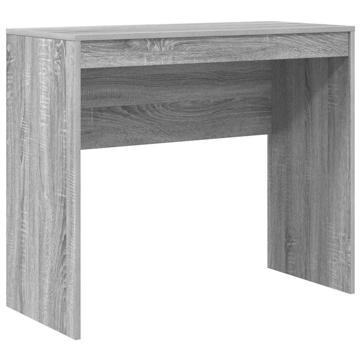 Skrivebord med opbevaring 2 pcs Grå sonoma-eg 90 x 40 x 76 cm