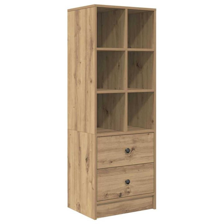 Skrivebord med opbevaring 2 pcs artisan eg 90 x 40 x 76 cm