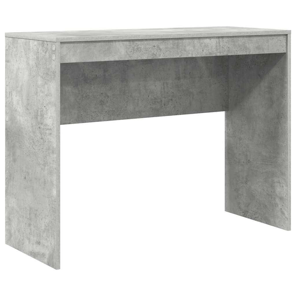 Skrivebord med opbevaring 2 pcs Beton Grå 100 x 40 x 76 cm