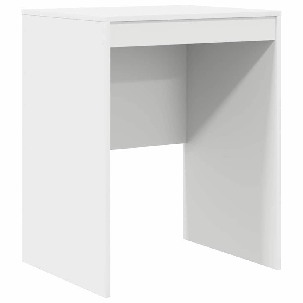 Skrivebord med opbevaring med hylde 2 pcs Hvid 100 x 40 x 76 cm