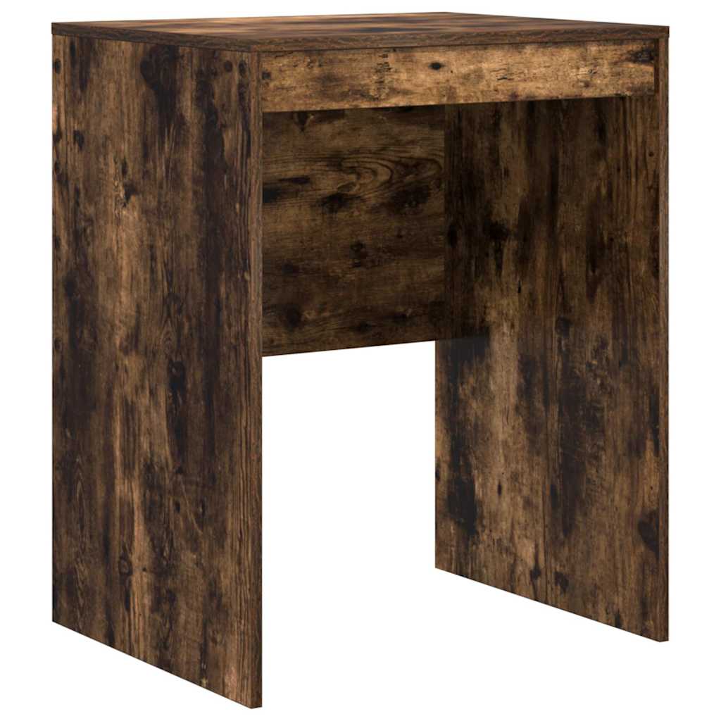 Skrivebord med opbevaring 2 pcs Røget eg 60 x 50 x 76 cm