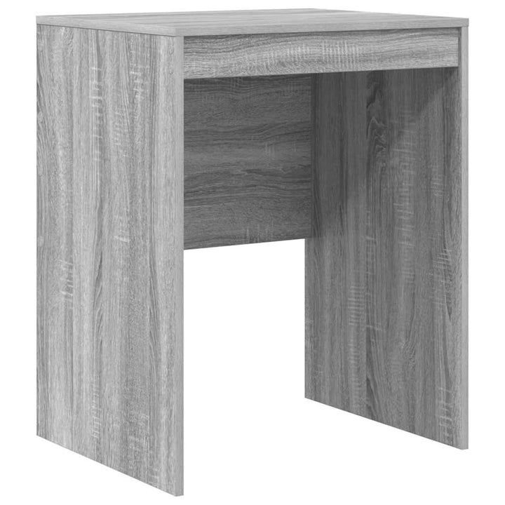 Skrivebord med opbevaring 2 pcs Grå sonoma-eg 60 x 50 x 76 cm