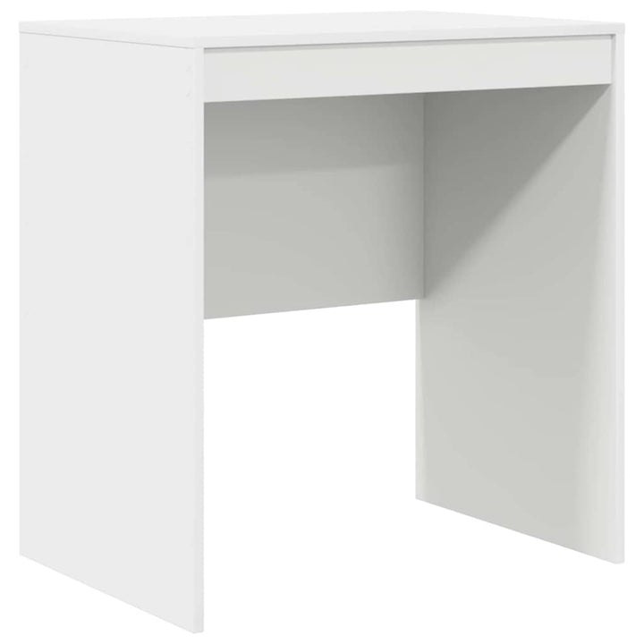 Skrivebord med opbevaring med skuffe 2 pcs Hvid 70 x 50 x 76 cm