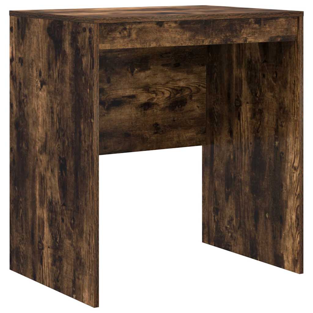 Skrivebord med opbevaring 2 pcs Røget eg 70 x 50 x 76 cm