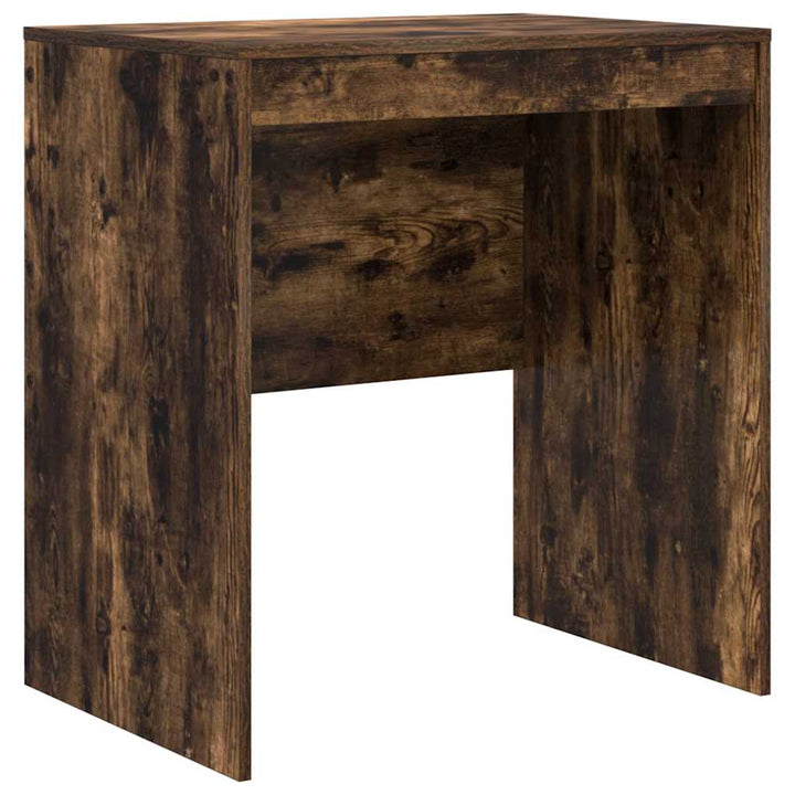 Skrivebord med opbevaring 2 pcs Røget eg 70 x 50 x 76 cm