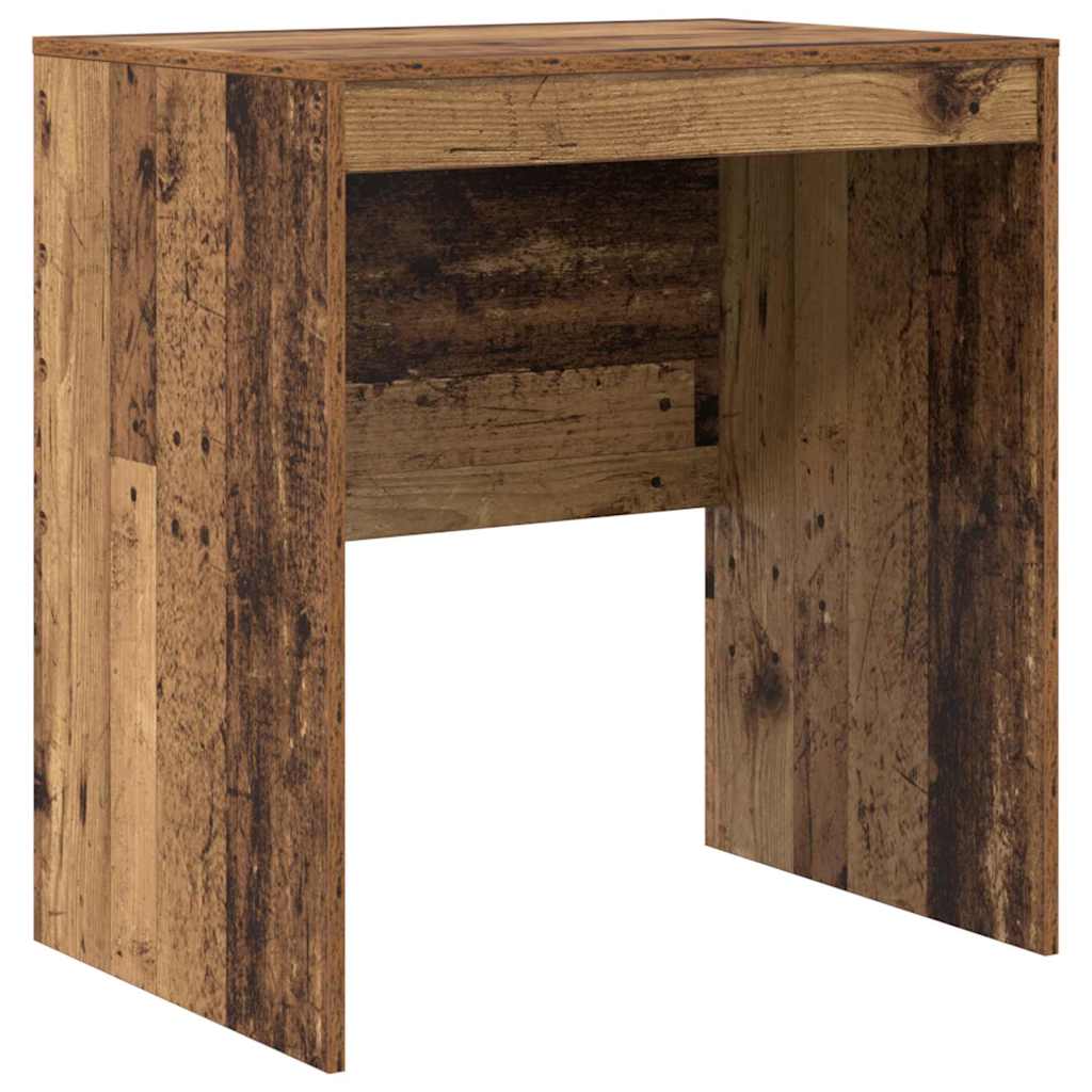 Skrivebord med opbevaring 2 pcs Gammelt træ 70 x 50 x 76 cm