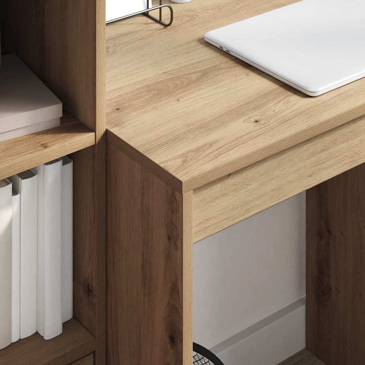 Skrivebord med opbevaring 2 pcs artisan eg 70 x 50 x 76 cm