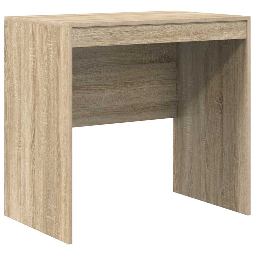 Skrivebord med opbevaring 2 pcs Sonoma eg 80 x 50 x 76 cm