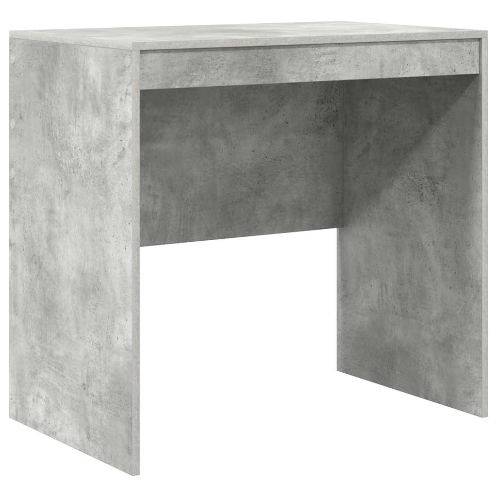 Skrivebord med opbevaring 2 pcs Beton Grå 80 x 50 x 76 cm