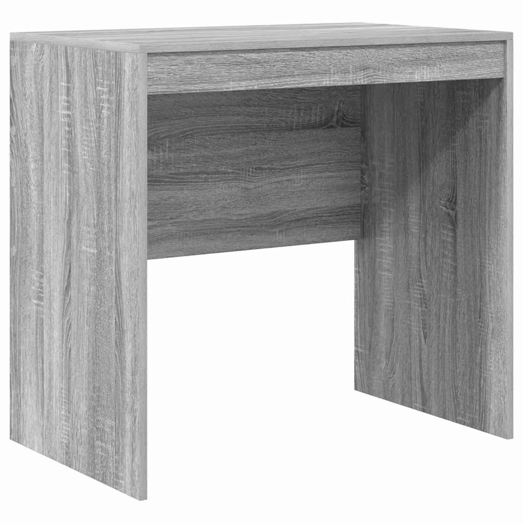 Skrivebord med opbevaring 2 pcs Grå sonoma-eg 80 x 50 x 76 cm