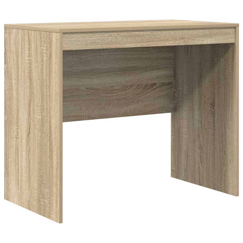 Skrivebord med opbevaring 2 pcs Sonoma eg 90 x 50 x 76 cm