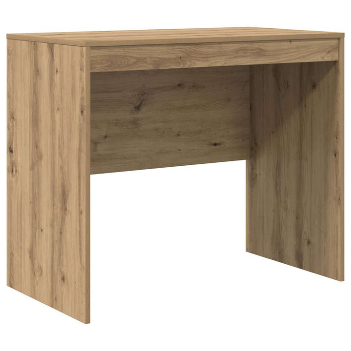 Skrivebord med opbevaring 2 pcs artisan eg 90 x 50 x 76 cm