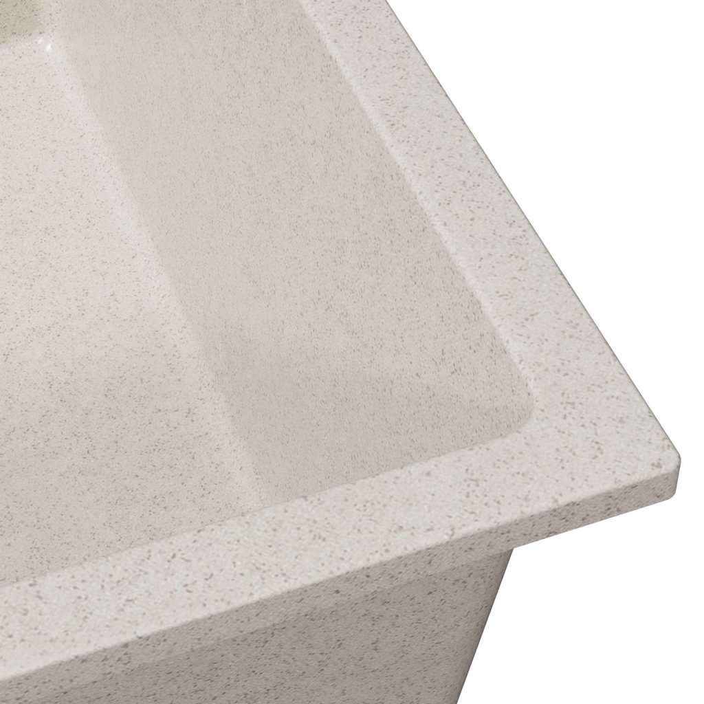 Køkkenvask Beige 38 x 44 x 20 cm Granit