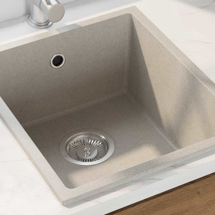 Køkkenvask Beige 38 x 44 x 20 cm Granit