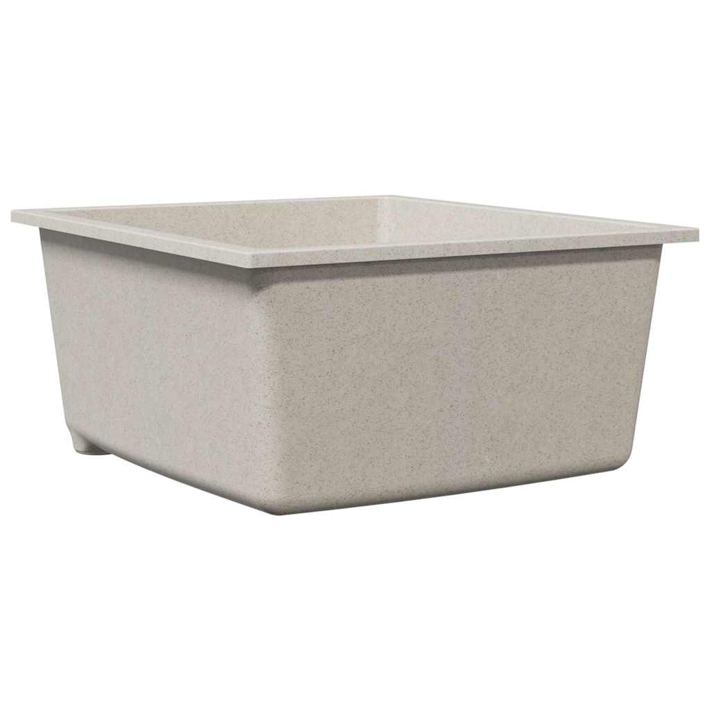 Køkkenvask Beige 38 x 44 x 20 cm Granit
