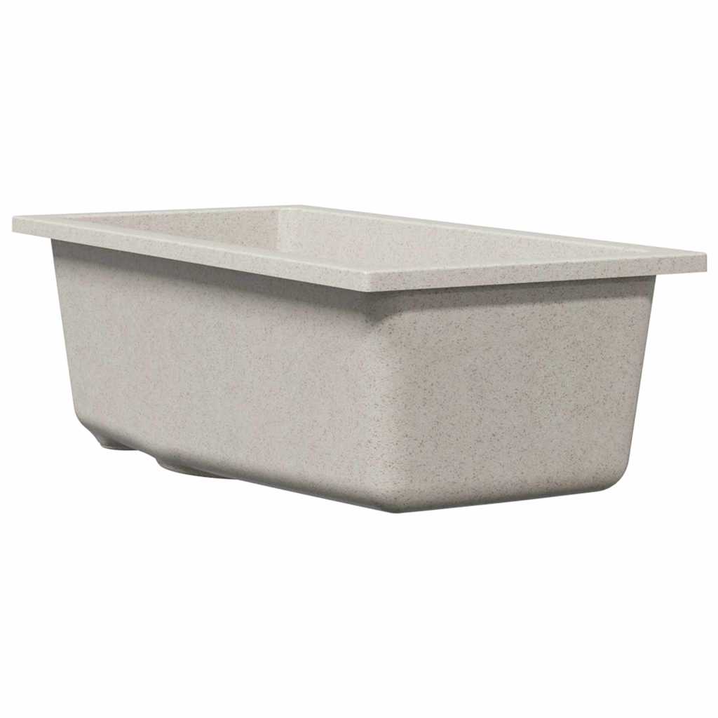 Køkkenvask Beige 21 x 44 x 14 cm Granit