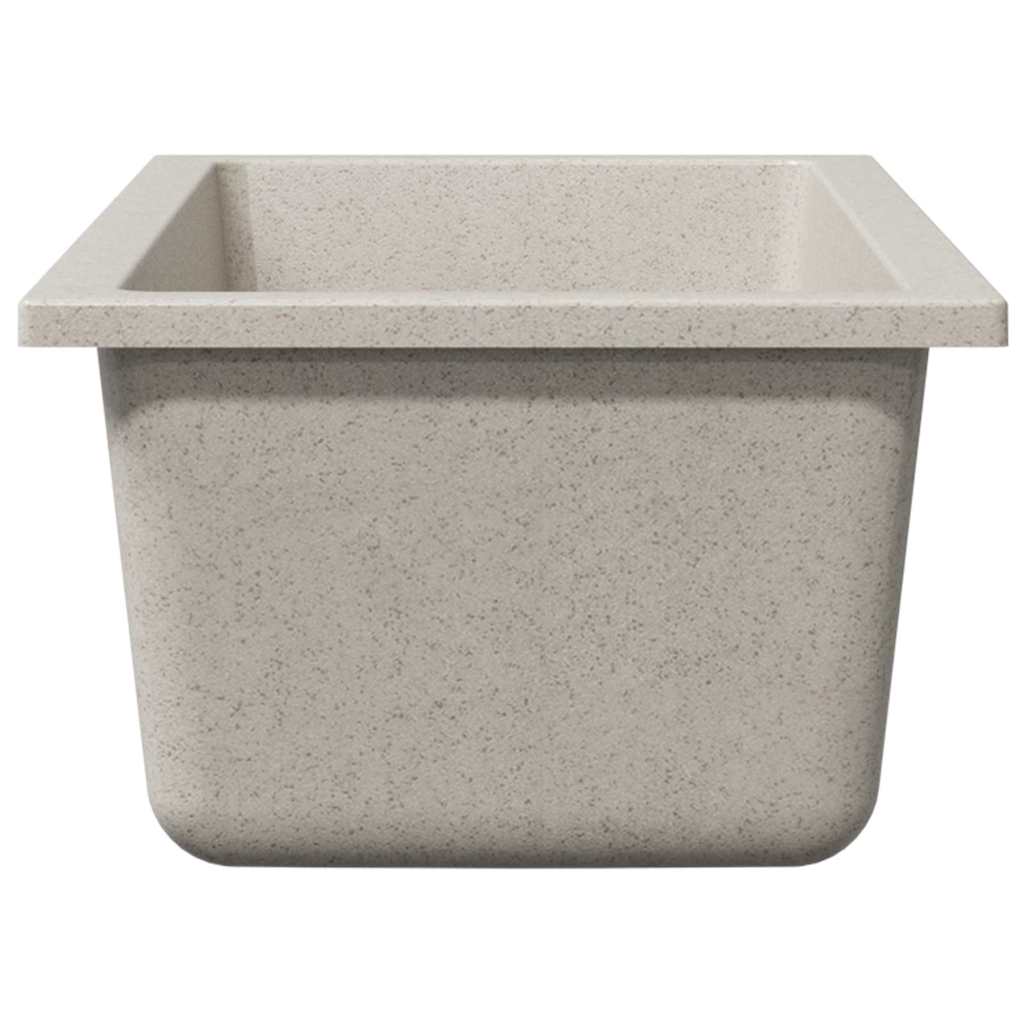 Køkkenvask Beige 21 x 44 x 14 cm Granit