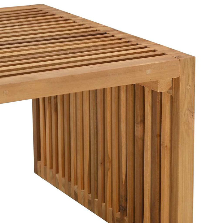 Have Side Bord Brun 110 x 55 x 35.5 cm Massivt teaktræ