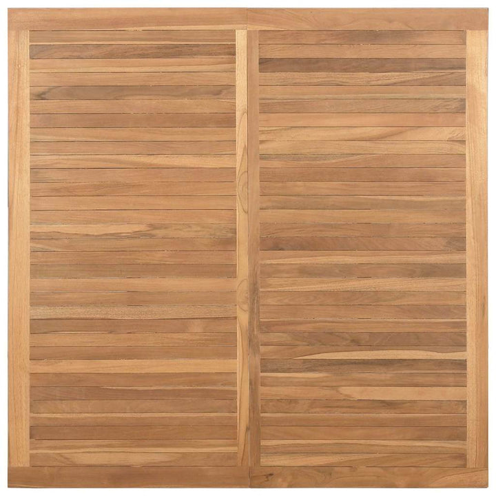 Sofabord Brun 110 x 110 x 45 cm Massivt teaktræ
