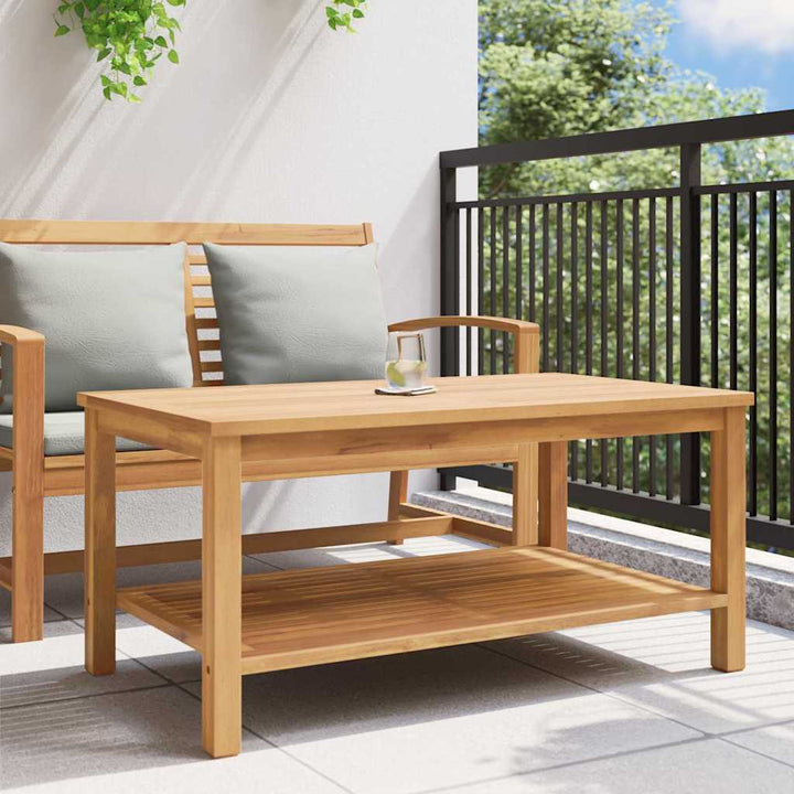 Sofabord Brun 110 x 55 x 45 cm Massivt teaktræ