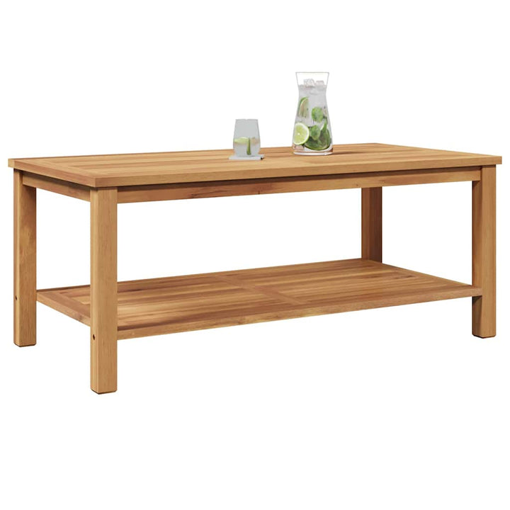 Sofabord Brun 110 x 55 x 45 cm Massivt teaktræ