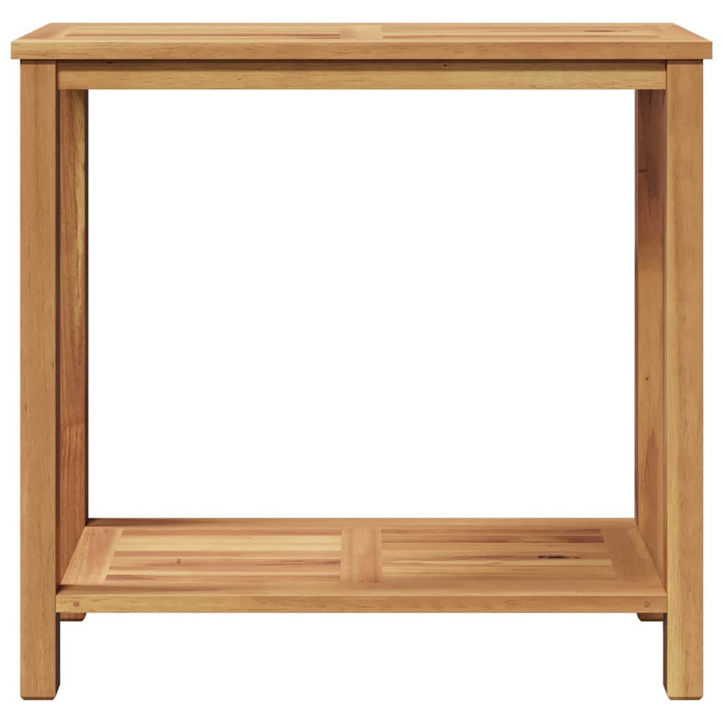 Sofabord med opbevaring Brun 85 x 35 x 75 cm Massivt teaktræ