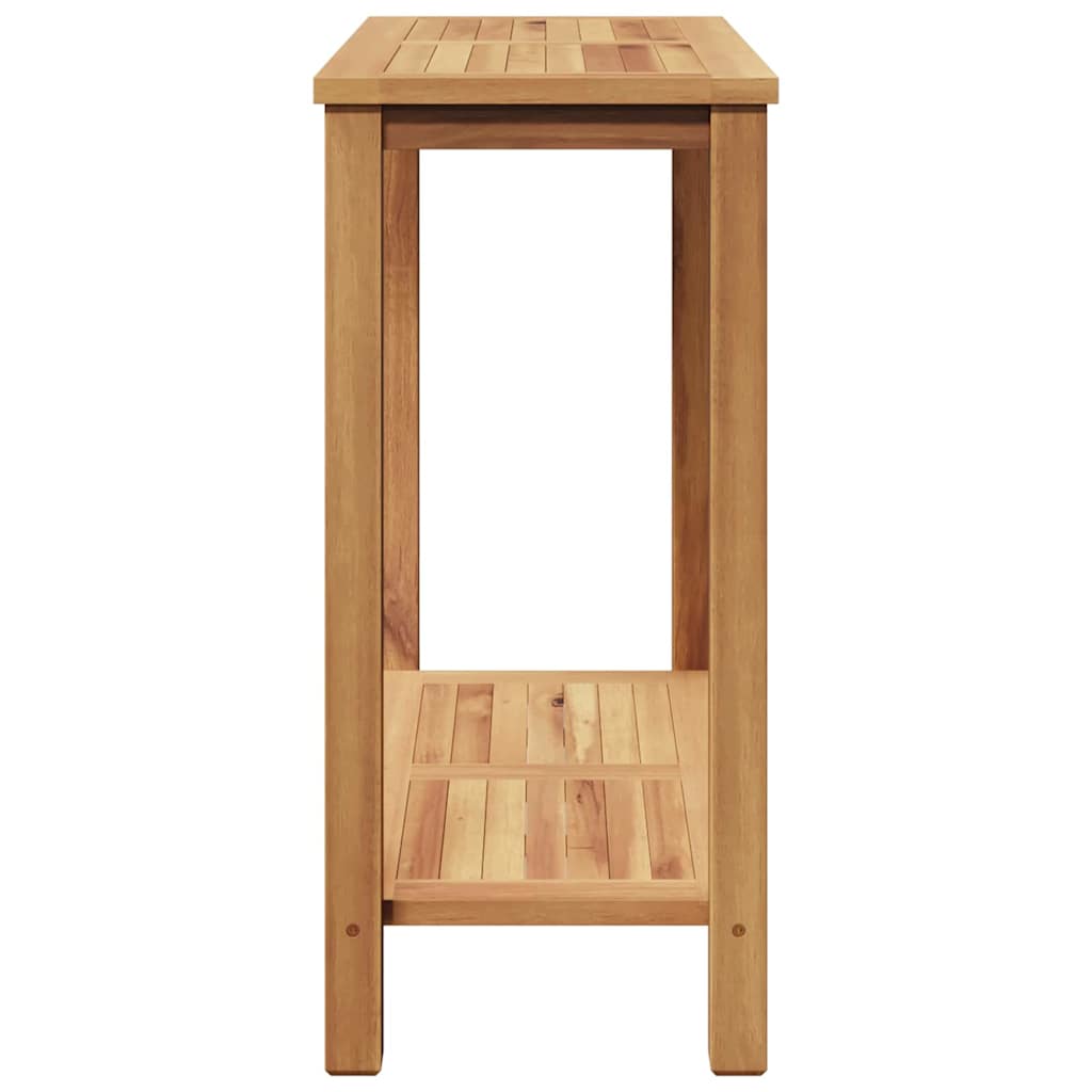 Sofabord med opbevaring Brun 85 x 35 x 75 cm Massivt teaktræ