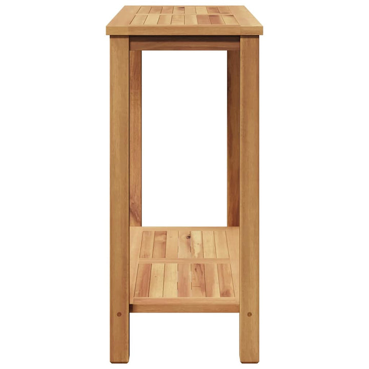 Sofabord med opbevaring Brun 85 x 35 x 75 cm Massivt teaktræ
