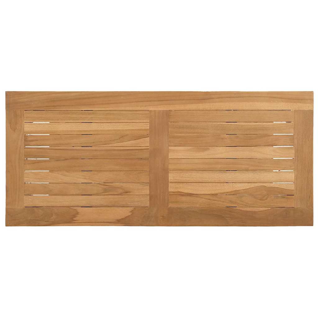 Sofabord med opbevaring Brun 85 x 35 x 75 cm Massivt teaktræ