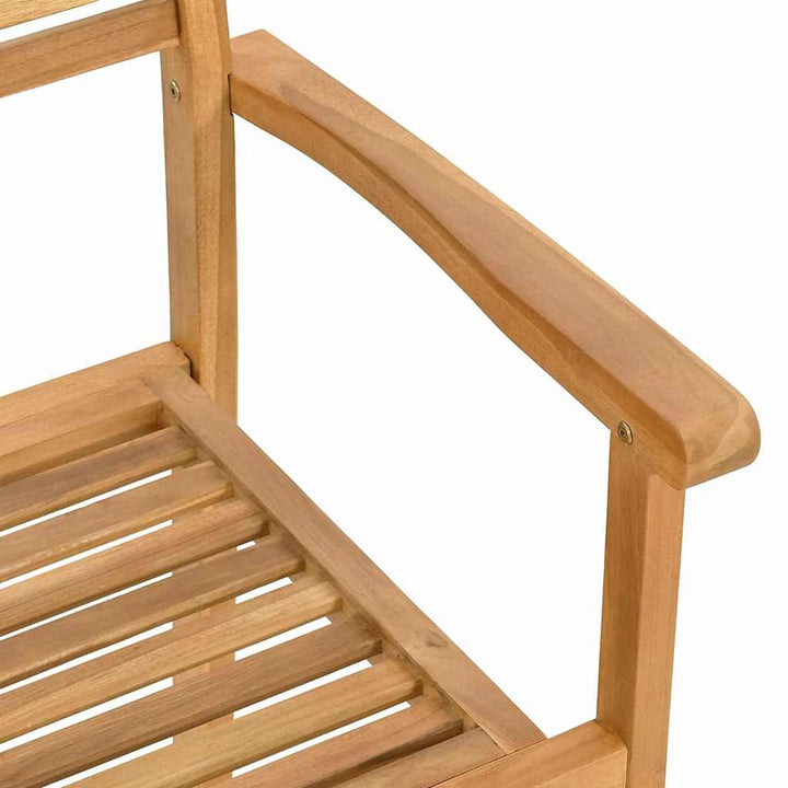 Have stapelstole 2 pcs Brun 55.5 x 55.5 x 90 cm Massivt teaktræ