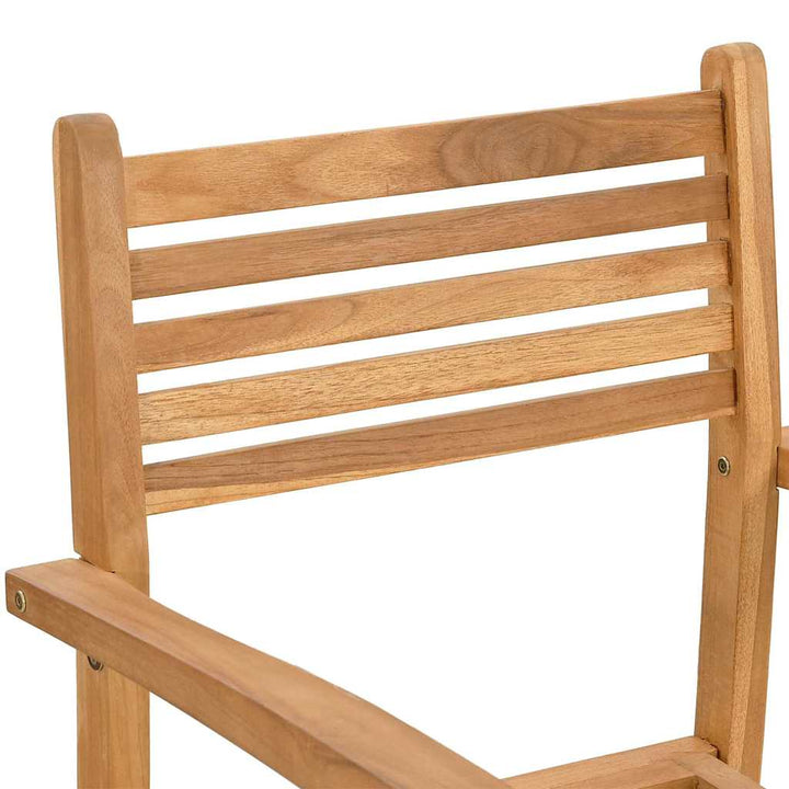 Have stapelstole 4 pcs Brun 55.5 x 55.5 x 90 cm Massivt teaktræ