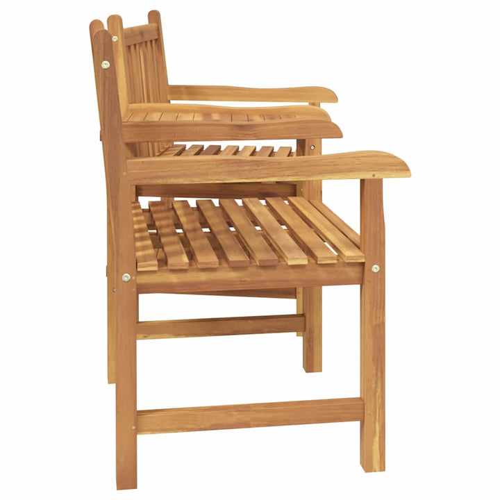 Udendørs Stole Brun 152 x 63 x 89 cm Massivt teaktræ