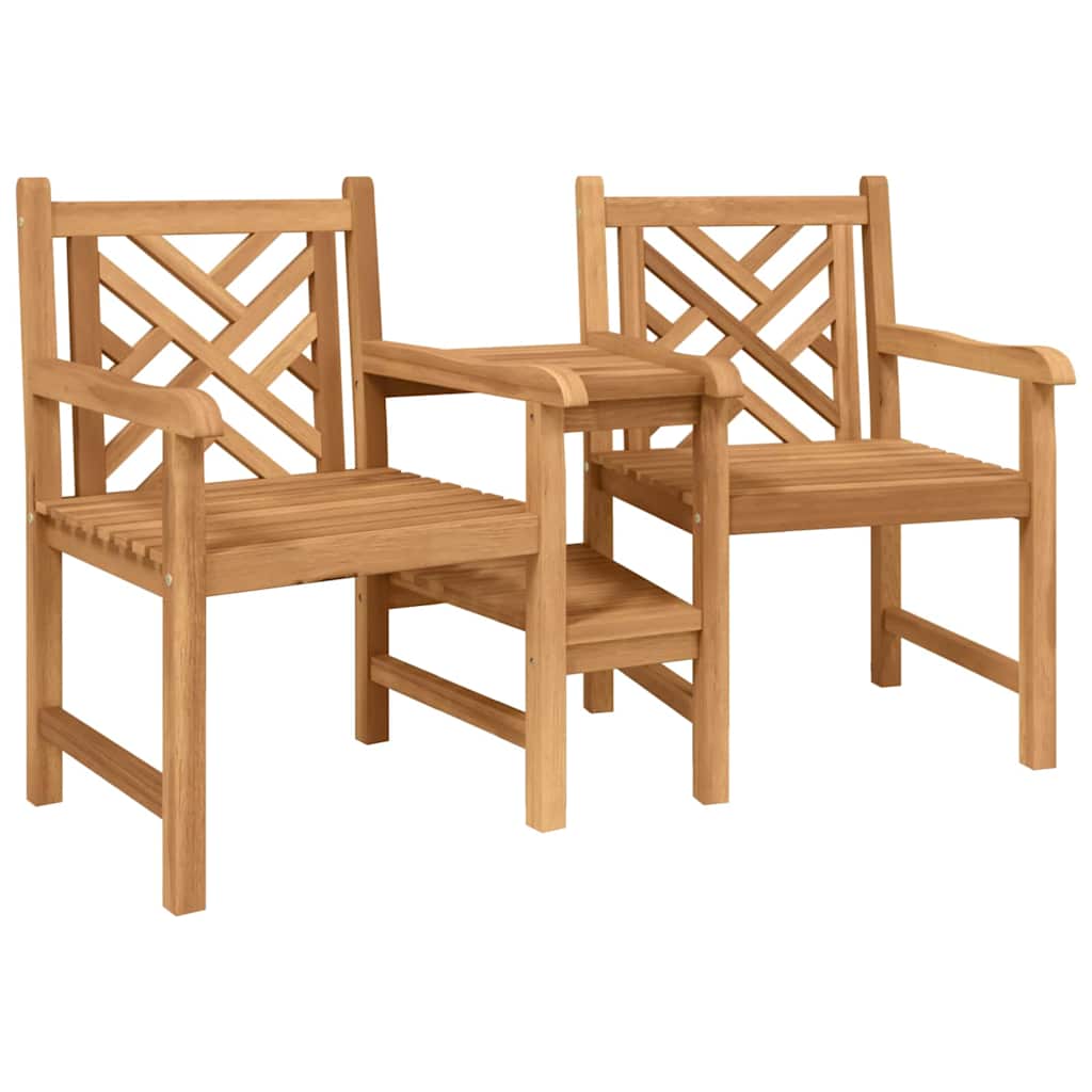 Udendørs Stole Brun 152 x 63 x 89 cm Massivt teaktræ