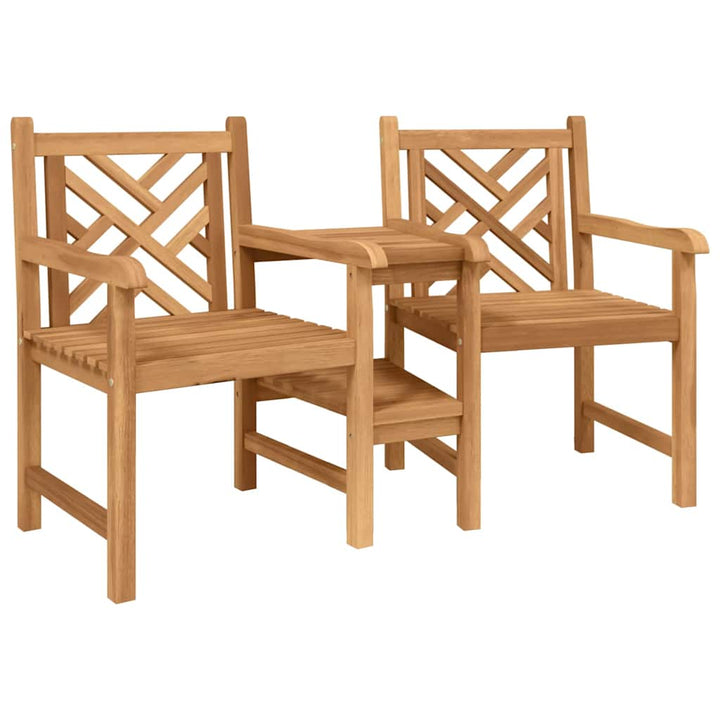Udendørs Stole Brun 152 x 63 x 89 cm Massivt teaktræ