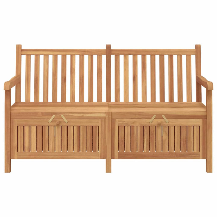 Have opbevaringsbænk Brun 150 x 60 x 90 cm Massivt teaktræ