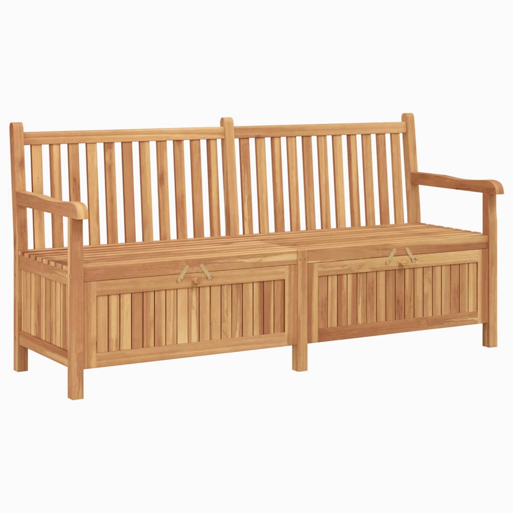 Have opbevaringsbænk Brun 180 x 60 x 90 cm Massivt teaktræ