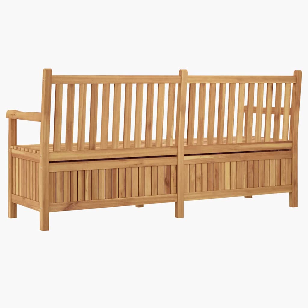 Have opbevaringsbænk Brun 180 x 60 x 90 cm Massivt teaktræ