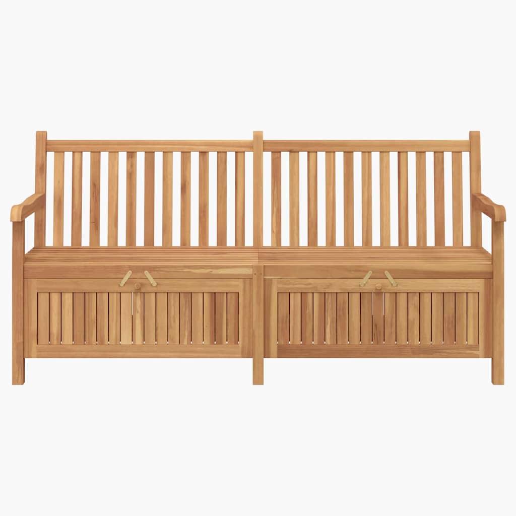 Have opbevaringsbænk Brun 180 x 60 x 90 cm Massivt teaktræ