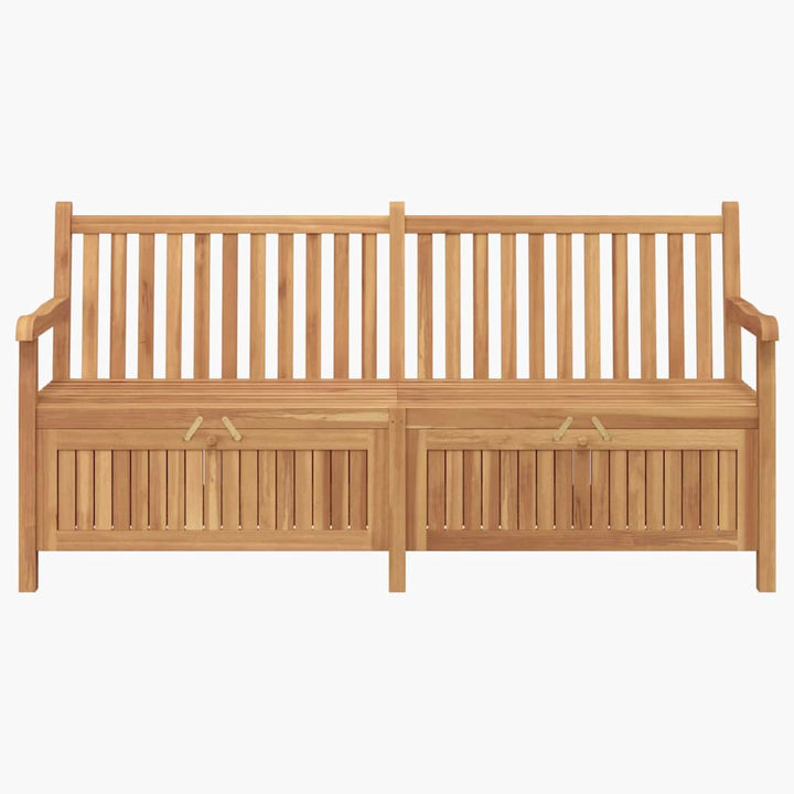 Have opbevaringsbænk Brun 180 x 60 x 90 cm Massivt teaktræ