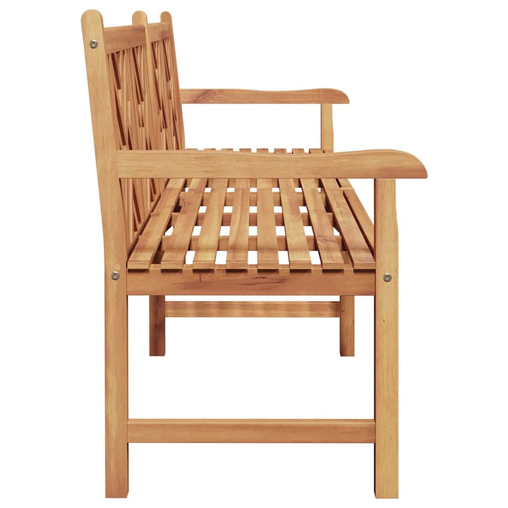 Havebænk Brun 228 x 60 x 90 cm Massivt teaktræ
