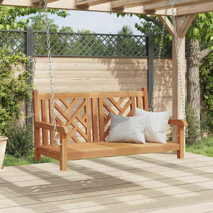 Gyng Bænk Andet Brun 114 x 60 x 64 cm Massivt teaktræ