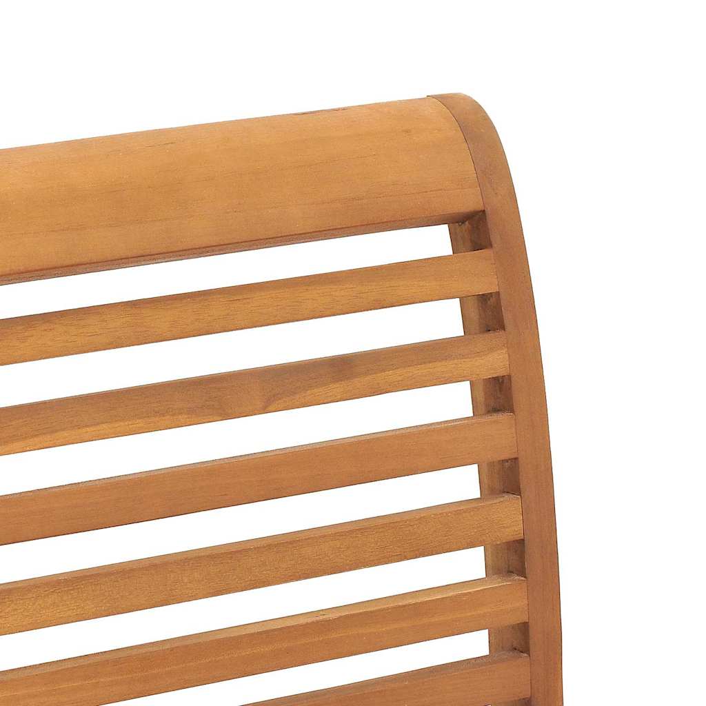 Staple Havebordsstol Brun 62.5 x 54.5 x 95.5 cm Massivt teaktræ