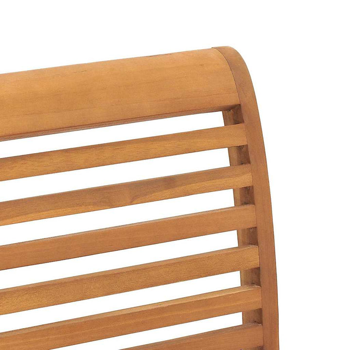 Staple Havebordsstol Brun 62.5 x 54.5 x 95.5 cm Massivt teaktræ