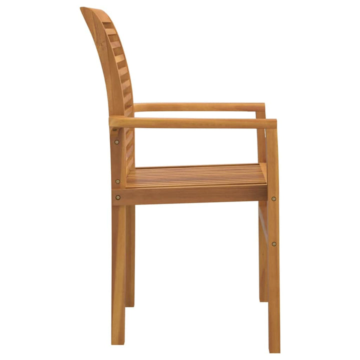 Staple Havebordsstol Brun 62.5 x 54.5 x 95.5 cm Massivt teaktræ
