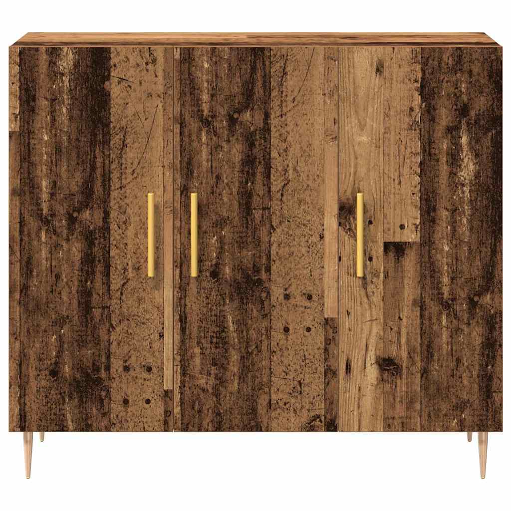 Sideboard Gammelt træ 90 x 34 x 80 cm Konstrueret træ