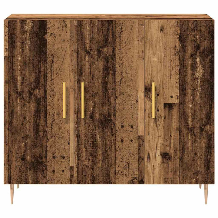 Sideboard Gammelt træ 90 x 34 x 80 cm Konstrueret træ